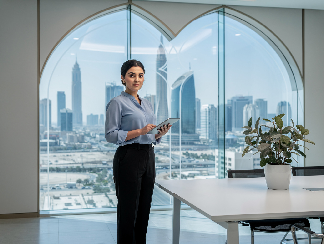 مقر حكومي مجهز بأنظمة QGC المتكاملة