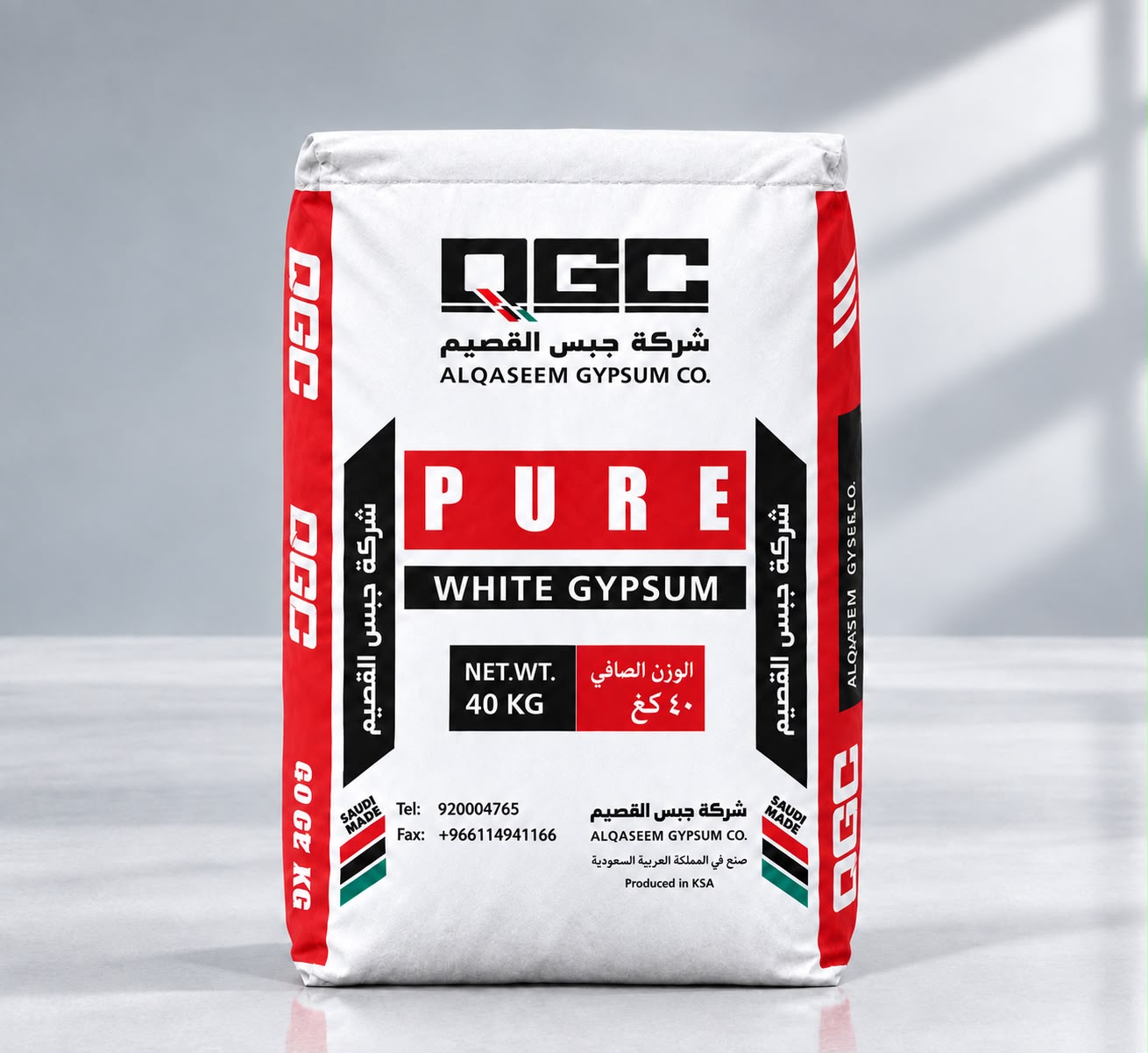 Gypsum powder 40 kg PURE WHITE GYPSUM