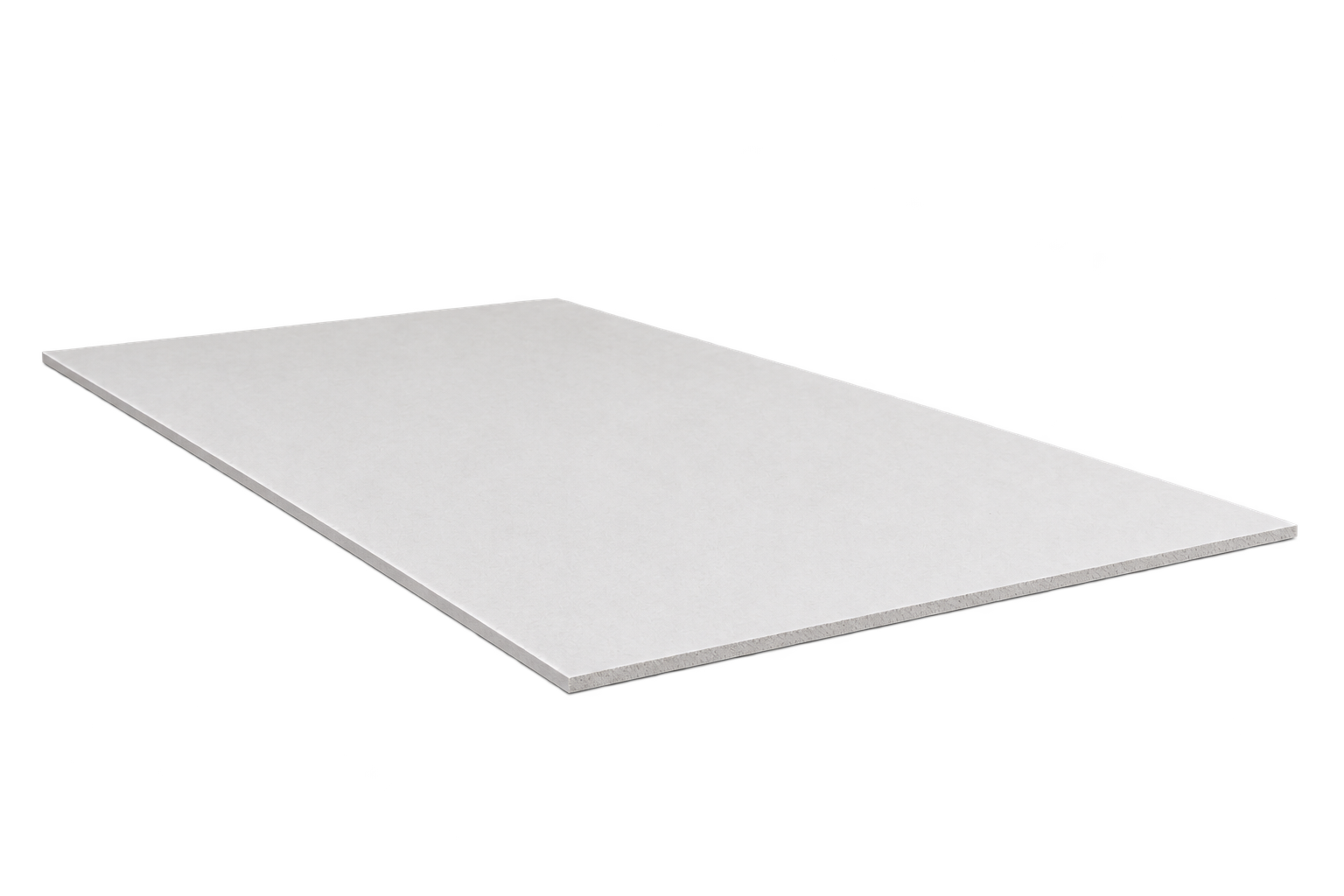 DREAM RG plain gypsum board in white